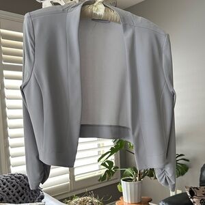 Joseph Ribkoff Soft Gray Open Shrug